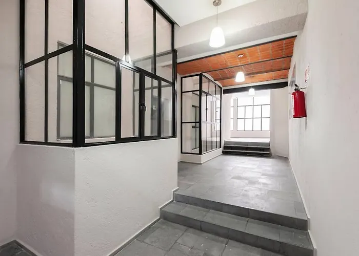 Apartment 301 Historic Building 1bdrm 1bath Ac Rooftop Mexico City