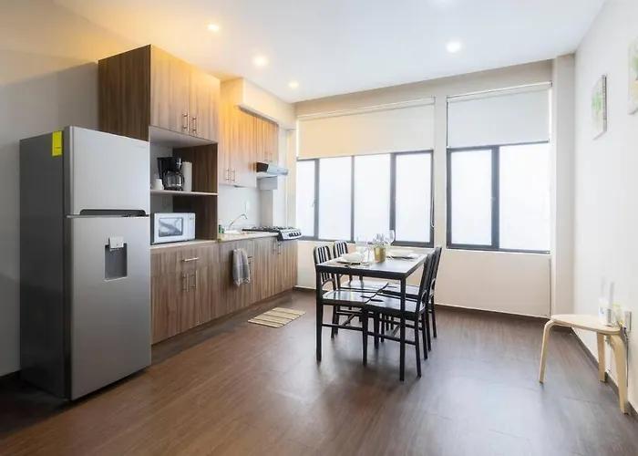 Apartment 301 Historic Building 1bdrm 1bath Ac Rooftop Mexico City