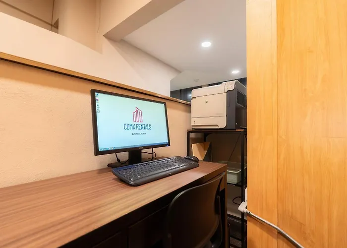 301 Historic Building 1bdrm 1bath Ac Rooftop Apartment Mexico City
